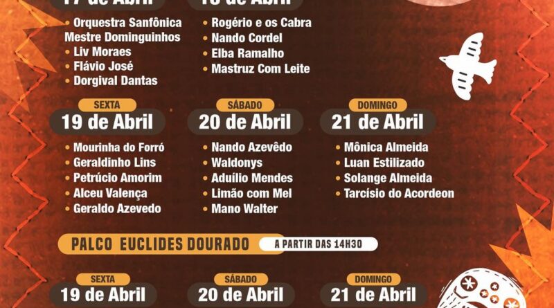 Confira programação da edição 2024 do Festival Viva Garanhuns