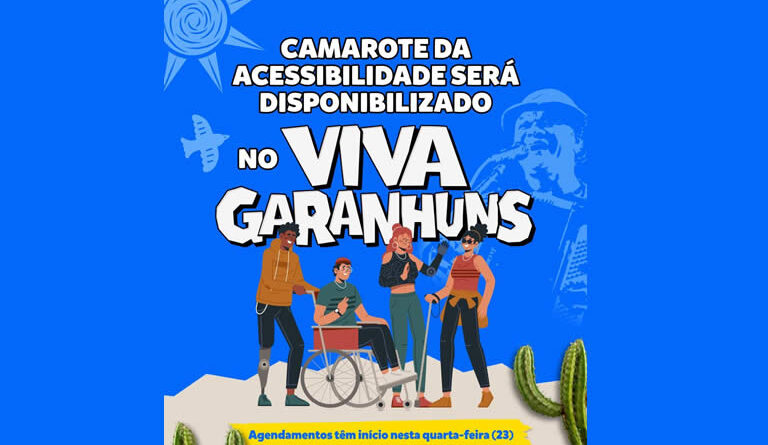 Festival Viva Garanhuns contará com Camarote da Acessibilidade